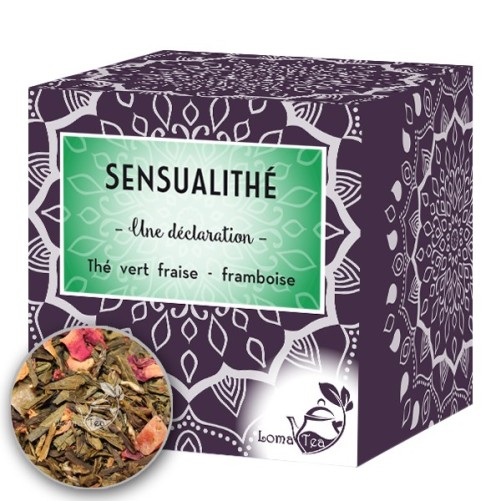 Thé vert SENSUALITHÉ x 20 infusettes pyramides - LOMATEA