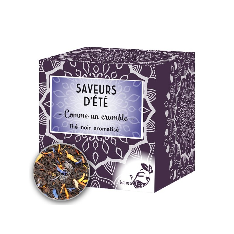Black tea Summer flavors Lomatea x 20 Pyramid infustes