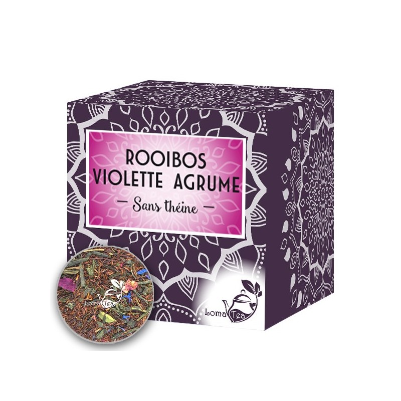 Lomatea x Violette Citrus Rooibos x 20 Infusibili piramide