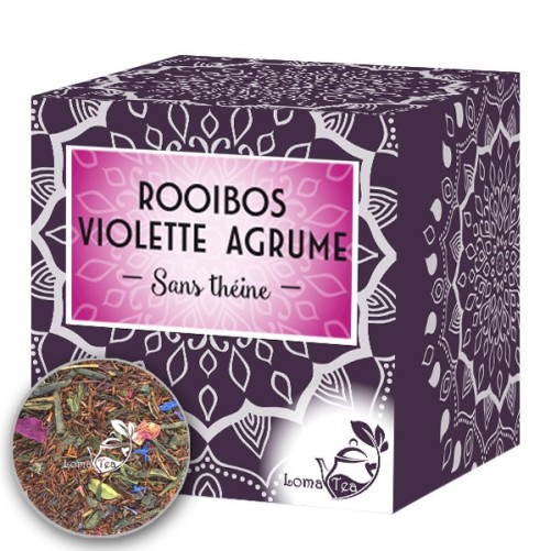 Lomatea X Violette Citrus Rooibos X 20 Pyramid Infuses