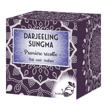 Thé noir DARJEELING SUNGMA TGFOP first Flush x 20 infusettes pyramides - LOMATEA