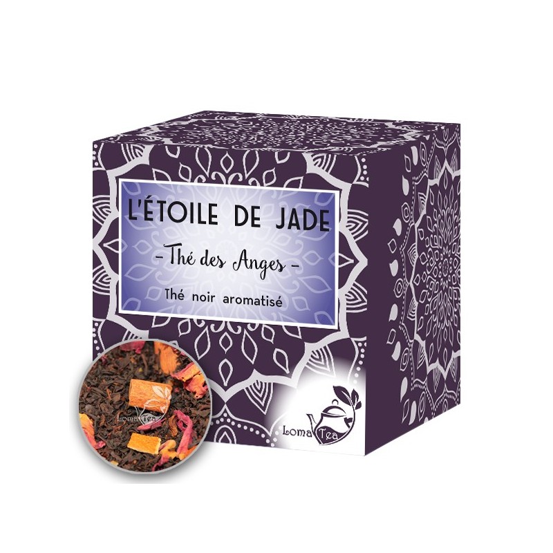Thé noir L'ÉTOILE DE JADE x 20 infusettes pyramides - LOMATEA