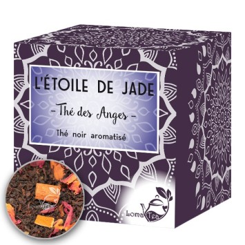 Thé noir L'ÉTOILE DE JADE x 20 infusettes pyramides - LOMATEA