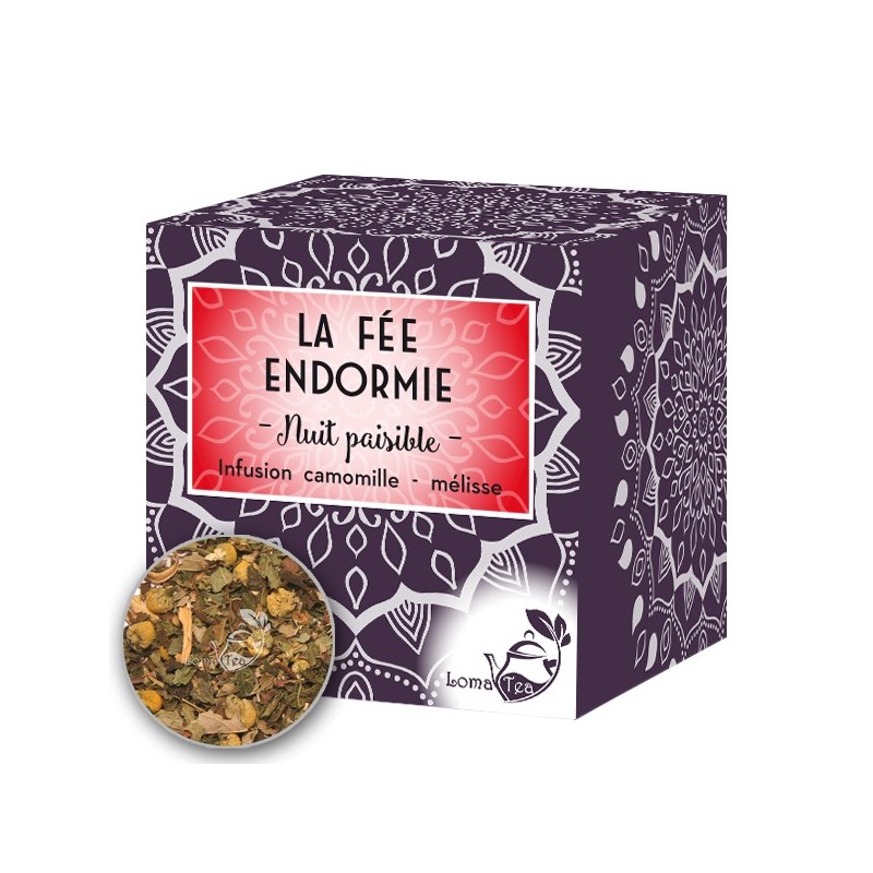 Infusion The sleeping fairy- Lomatea x 20 pyramid infuses