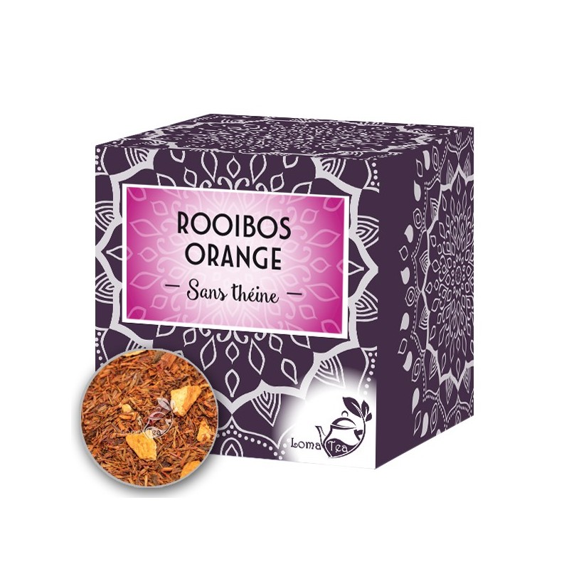 ROOIBOS ORANGE x 20 infusettes pyramides - LOMATEA