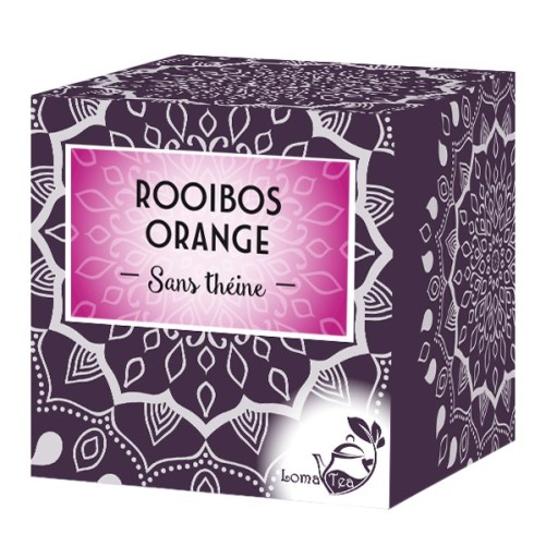ROOIBOS ORANGE x 20 infusettes pyramides - LOMATEA