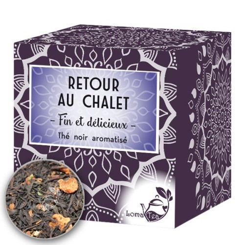 Black tea Back to Lomatea X 20 Pyramid Infuses