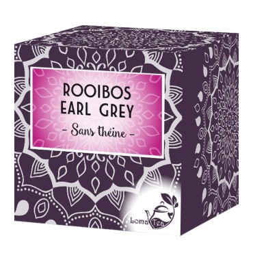 Rooibos earl gray lomatea x 20 pyramid infuses