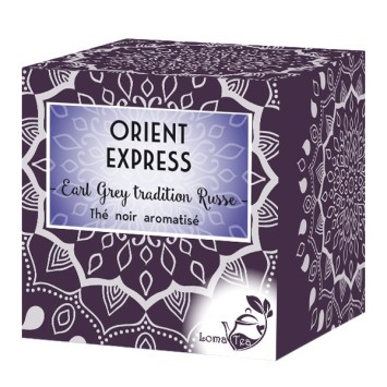 Black Tea Orient Express Lomatea x 20 Pyramid Infustes
