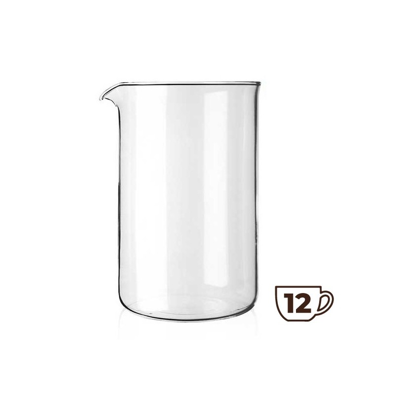 Verre de rechange pour cafetière à piston 12 Tasses - BODUM