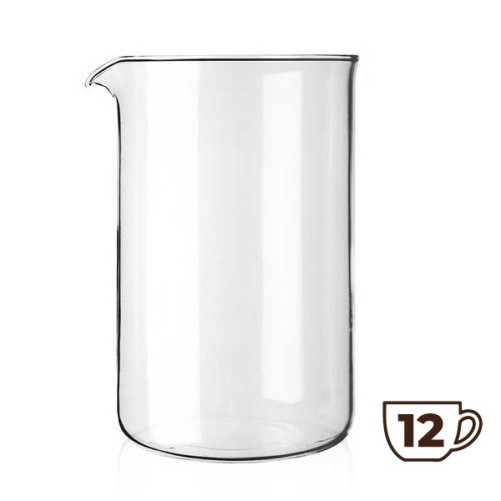 Spare glass for 12 cup piston coffee maker - BODUM