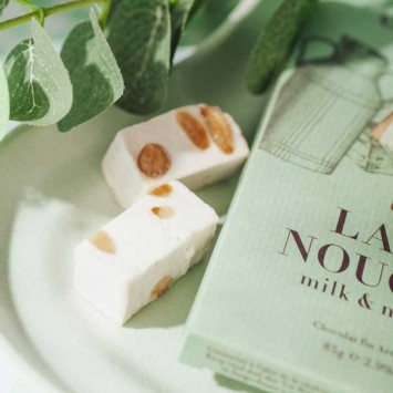 Tablette Chocolat Lait Nougat CAFE-TASSE 85g