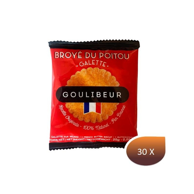 Galette Broyé du Poitou 25g - GOULIBEUR Galette Broyé du Poitou 25g - GOULIBEUR