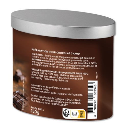 Chocolat chaud instantané 250g - MAPALGA