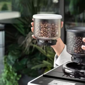 Bac à grains RIVELIA Noir - 250g AS00006310 / DLSC403 - DELONGHI