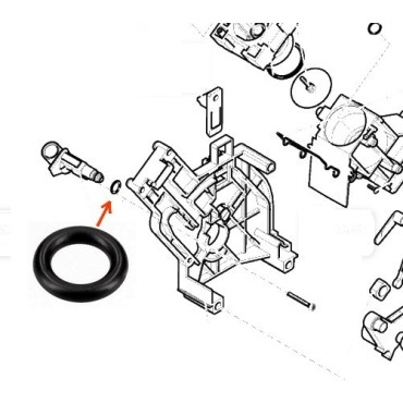 Joint OR2025  NBR FDA - NM02.007 / 996530059441 / 421940207151 - SAECO GAGGIA PHILIPS