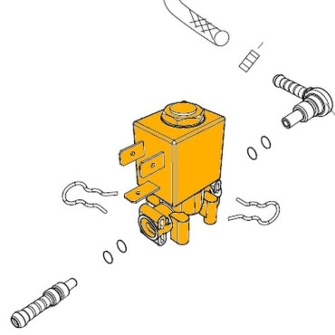 Vanne deux voies D2 24V R2a 421944090341 - SAECO GAGGIA PHILIPS