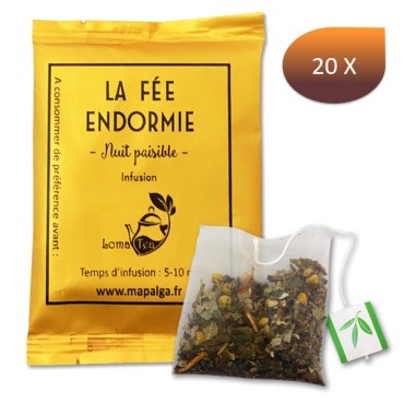 Infusion LA FÉE ENDORMIE x 20 infusettes individuelles - LOMATEA