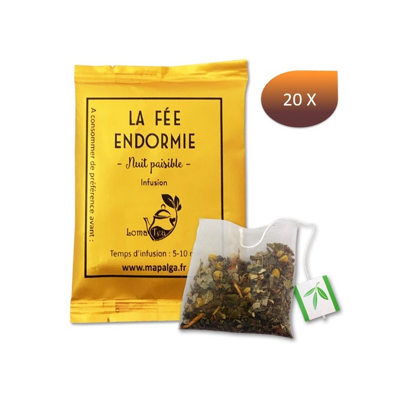 Infusion The sleeping fairy- Lomatea x 20 individual infuses