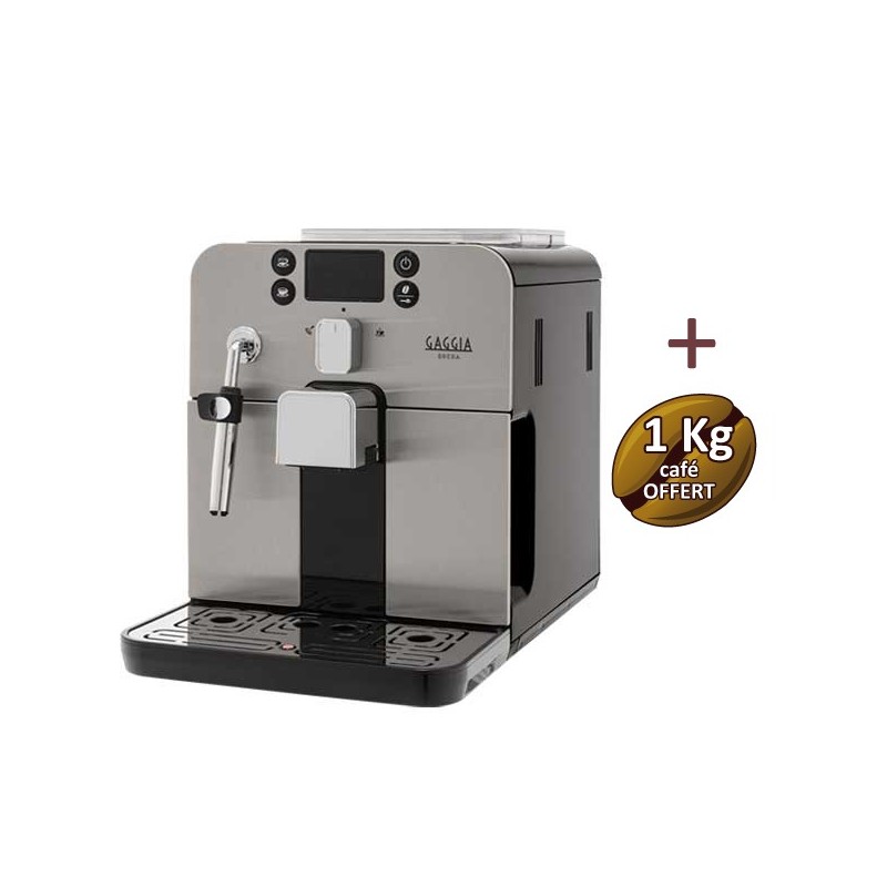 Machine à café automatique BRERA BLACK GAGGIA RI9305/11 + 1 Kg de café OFFERT Machine à café automatique BRERA BLACK GAGGIA RI9305/11 + 1 Kg de café OFFERT