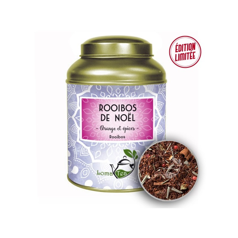 Rooibos de Noël VRAC 100g - LOMATEA