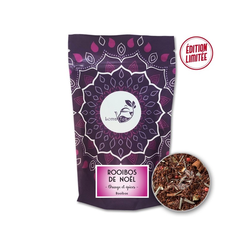 Rooibos de Noël VRAC 100g - LOMATEA Rooibos de Noël VRAC 100g - LOMATEA