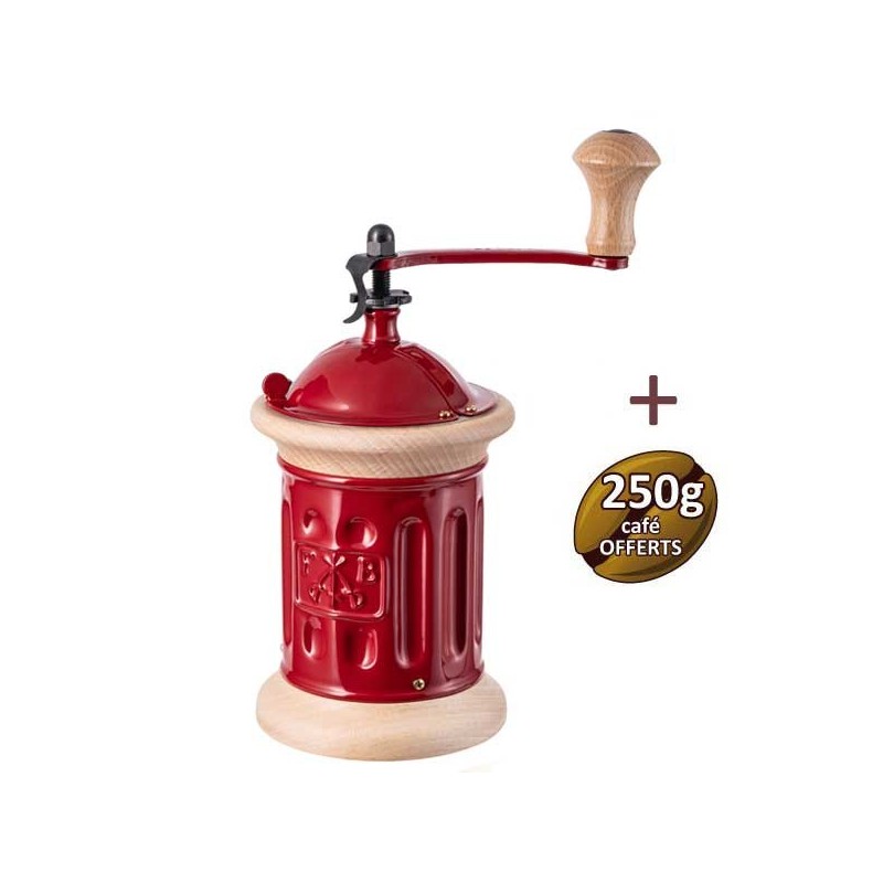 Moulin à café MACININO RED F32600/2 - TRE SPADE + 250G DE CAFÉ OFFERTS