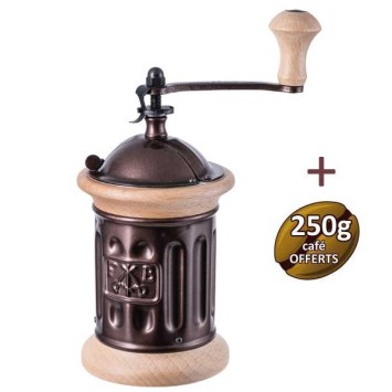 Moulin à café MACININO BROWN F32600/10 - TRE SPADE + 250G DE CAFÉ OFFERTS