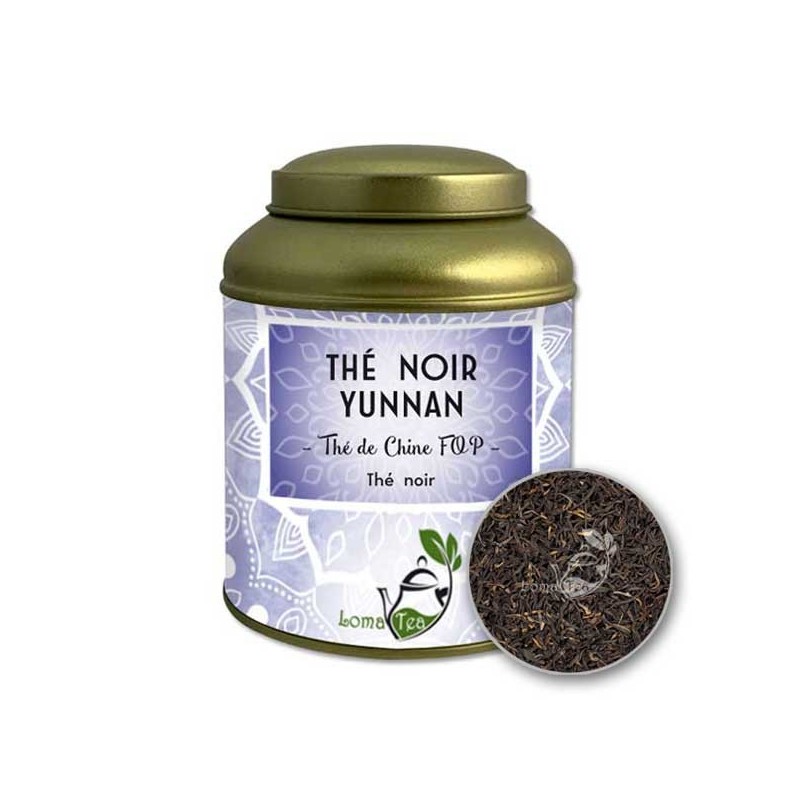 Thé noir YUNNAN VRAC 100g - LOMATEA