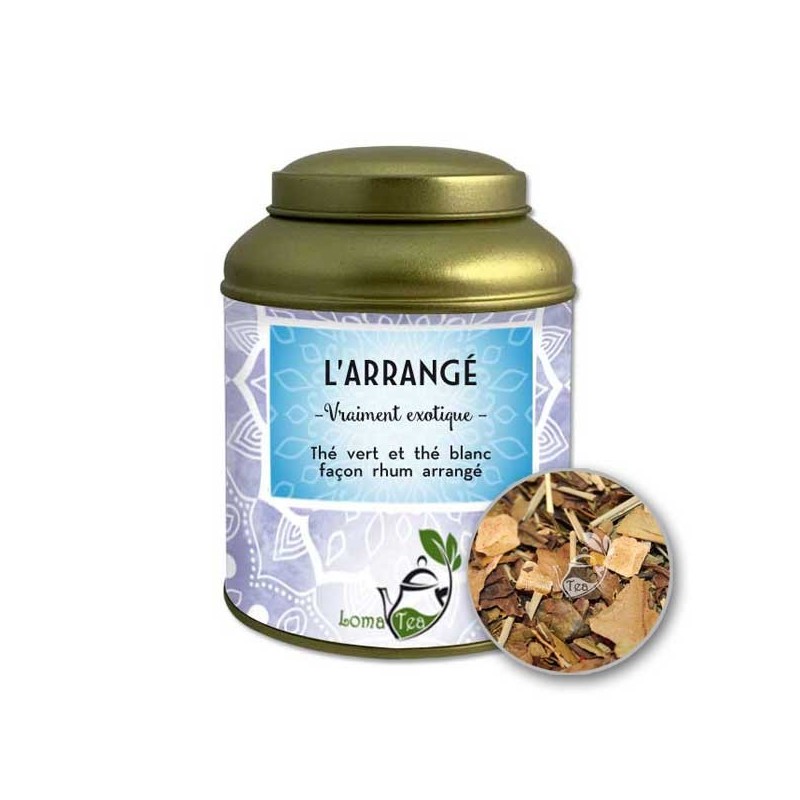 Green tea The Arrange Lomatea Bulk 100g