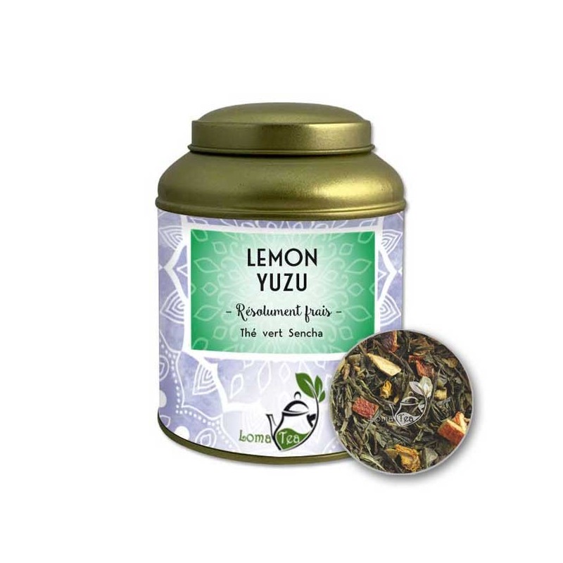 Tè verde limone yuzu lomatea sfumata 100g
