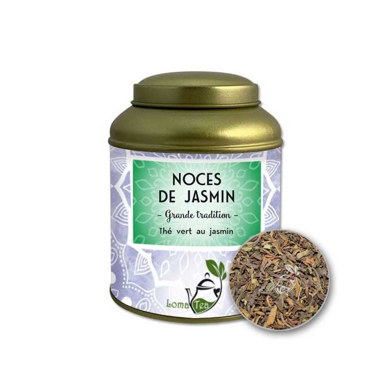 Thé vert NOCES DE JASMIN VRAC 100g - LOMATEA