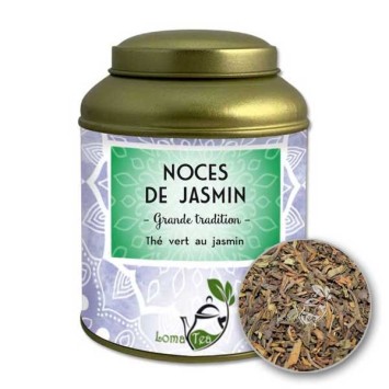 Thé vert NOCES DE JASMIN VRAC 100g - LOMATEA