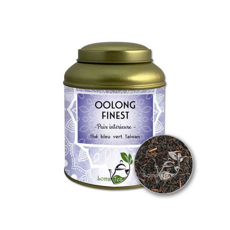Thé Bleu vert OOLONG FINEST VRAC 100g - LOMATEA