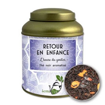 Black tea return to Lomatea Bulk 100g childhood