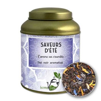 C'est toujours l'été avec ce thé fraise et rhubarbe