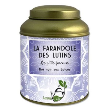 Black tea farandole des elins lomatea bulk 100g