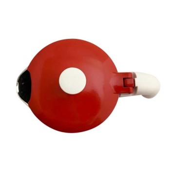 Cafetière italienne rouge / blanc 3 tasses TOUS FEUX ANG3INDXMASRED - ANGELINA MADE IN ITALY