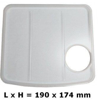 GAGGIA Couvercle de bac à grain transparent avec joint silicone 996530007467 / 421941216281