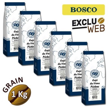 Bosco 6 x 1 kg di caffè - Café du Vieux Fisherman
