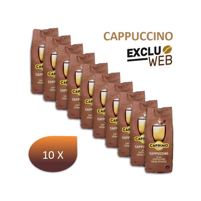 Cappuccino Caprimo da 1 kg x10 pacchetto di caffè
