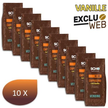 PACCHIO X 10 VANILLA CAFFECCHIO CHIVICHE N ° 301 SCHO 1 kg