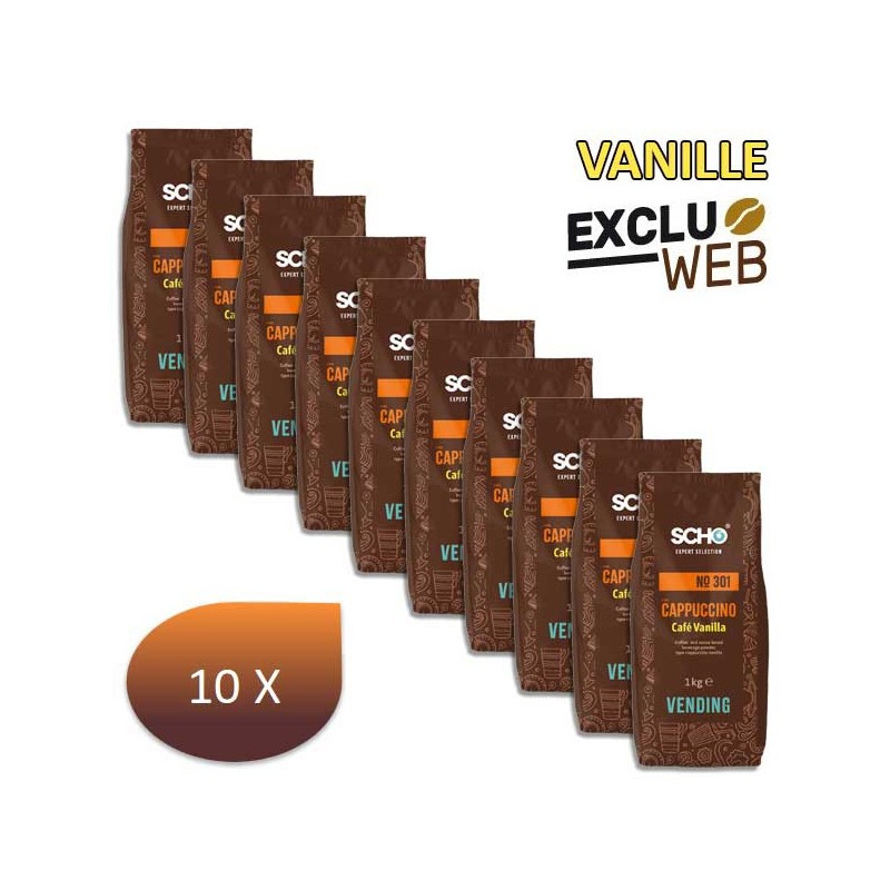 PACCHIO X 10 VANILLA CAFFECCHIO CHIVICHE N ° 301 SCHO 1 kg