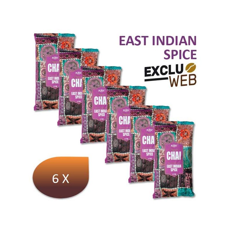 Pacchetto X 6 Chaï Latte East Indian Spice 1,5 kg - Kav Orient