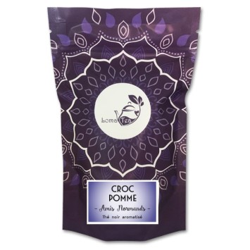 Thé noir CROC POMME VRAC 100g - LOMATEA