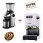 CLASSIC E24 POLAR WHITE RI9481/13 et MD15 RI8123/01 - GAGGIA + 1 Kg café OFFERT