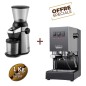 CLASSIC E24 INDUSTRIAL GREY RI9481/16 et MD15 RI8123/01 - GAGGIA + 1 Kg  café OFFERT