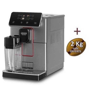 Machine à café automatique MAGENTA PRESTIGE GLAZED GREY GAGGIA EG6603/90 + 2 Kg de café OFFERTS