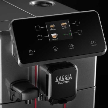 Machine à café automatique MAGENTA PRESTIGE GLAZED GREY GAGGIA EG6603/90 + 2 Kg de café OFFERTS