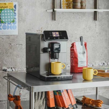 Machine à café automatique MAGENTA PRESTIGE GLAZED GREY GAGGIA EG6603/90 + 2 Kg de café OFFERTS